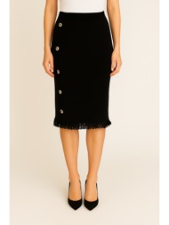 φουστα midi πλεκτη morena spain wc-k6925-26sk