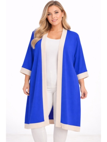 plus size ζακετα κοντομανικη morena spain sh-64432-26ca