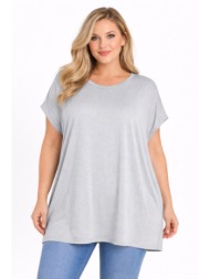 plus size μπλουζα κοντομανικη morena spain sh-31650-26bl