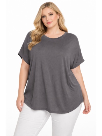 plus size μπλουζα κοντομανικη morena spain sh-31650-26bl