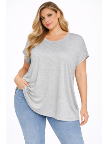 plus size μπλουζα κοντομανικη morena spain sh-31013-26bl