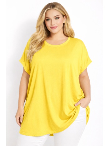 plus size μπλουζα κοντομανικη morena spain sh-31650-26bl