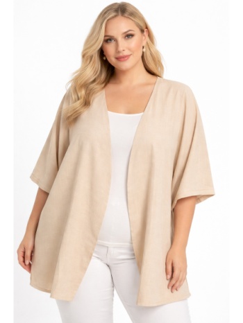 plus size ζακετα κοντομανικη morena spain sh-55080-26ca