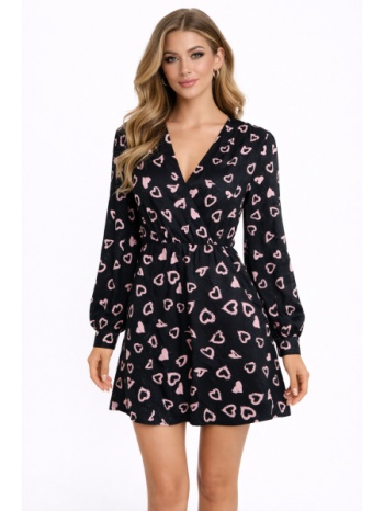 φορεμα mini μακρυμανικο morena spain sl-4007d-26dr