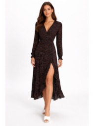 φορεμα midi μακρυμανικο morena spain sl-3608d-26dr