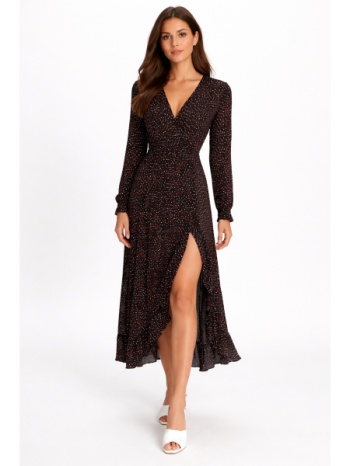 φορεμα midi μακρυμανικο morena spain sl-3608d-26dr