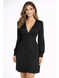 φορεμα mini μακρυμανικο morena spain sl-4239d-26dr