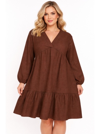 plus size φορεμα mini μακρυμανικο morena spain