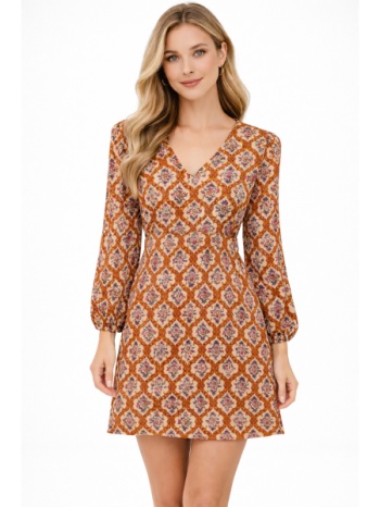 φορεμα mini μακρυμανικο morena spain sl-3618d-26dr