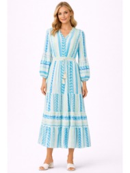 φορεμα maxi μακρυμανικο ...