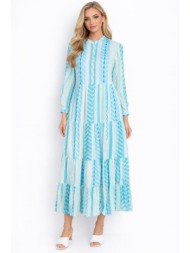 φορεμα maxi μακρυμανικο morena spain sl-1015-1766-26dr