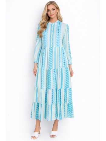 φορεμα maxi μακρυμανικο morena spain sl-1015-1766-26dr