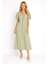 φορεμα midi κοντομανικο morena spain sl-28051jr-26dr