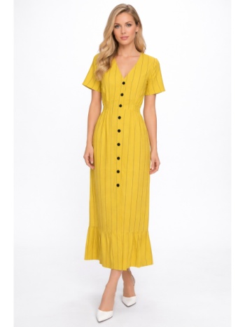 φορεμα midi κοντομανικο morena spain sl-28051jr-26dr