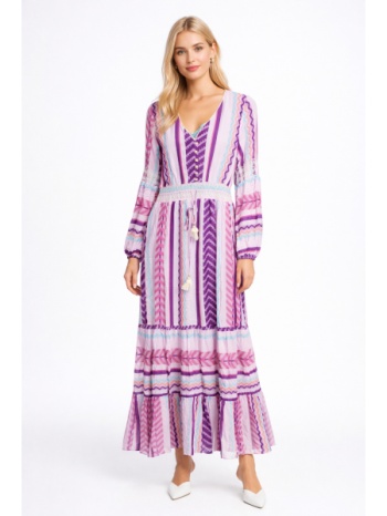 φορεμα maxi μακρυμανικο morena spain sl-1060-1-26dr