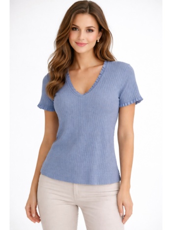 μπλουζα κοντομανικη morena spain sl-asd38612-26bl