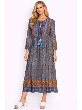 φορεμα midi μακρυμανικο morena spain sl-1034-1658-26dr