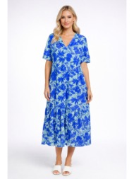 φορεμα maxi κοντομανικο morena spain sl-2482-1429-26dr