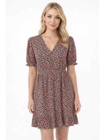 φορεμα mini κοντομανικο morena spain sl-3390d-26dr