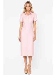 φορεμα midi κοντομανικο morena spain sl-16305lr-26dr