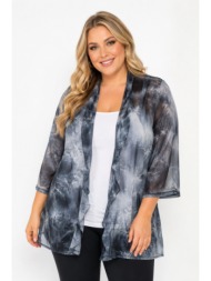 plus size ζακετα κοντομανικη morena spain sh-64930-26ca