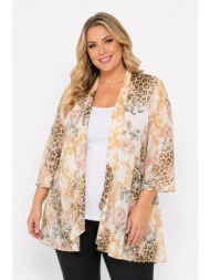 plus size ζακετα κοντομανικη morena spain sh-64930-26ca