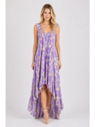 φορεμα maxi αμανικο morena spain sl-2469-1426-26dr