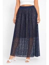 plus size φουστα maxi morena spain sh-17594-26sk