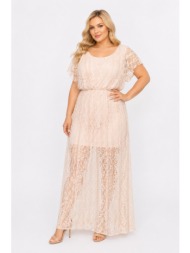 plus size φορεμα maxi morena spain sh-92959-26dr