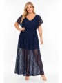 plus size φορεμα maxi morena spain sh-92959-26dr