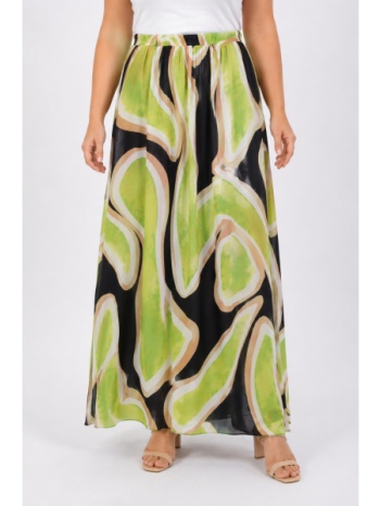 plus size φουστα maxi morena spain sh-17720-26sk