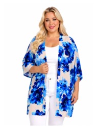 plus size ζακετα κοντομανικη morena spain sh-64935-26ca