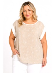 plus size μπλουζα αμανικη morena spain sh-31412-26bl