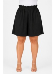 plus size βερμουδα υφασματινη morena spain sh-52281-26so