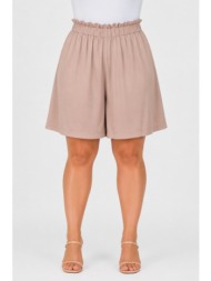 plus size βερμουδα υφασματινη morena spain sh-52281-26so