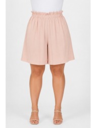 plus size βερμουδα υφασματινη morena spain sh-52281-26so