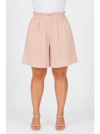 plus size βερμουδα υφασματινη morena spain sh-52281-26so
