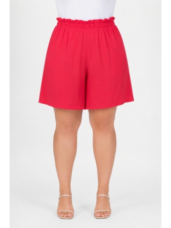 plus size βερμουδα υφασματινη morena spain sh-52281-26so