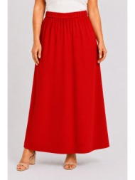 plus size φουστα maxi morena spain sh-17730-26sk