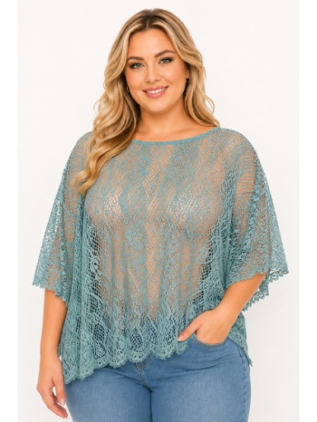 plus size μπλουζα τρουακαρ morena spain sh-31299-26bl