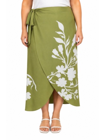 plus size φουστα μαχι morena spain sh-17713-26sk
