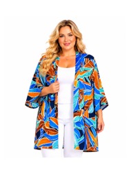 plus size ζακετα κοντομανικη morena spain sh-64935-26ca