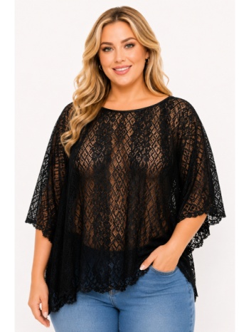 plus size μπλουζα τρουακαρ morena spain sh-31299-26bl