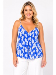 plus size μπλουζα τιραντε morena spain sh-36416-26bl