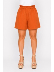 plus size βερμουδα λινh morena spain sh-52457-26so