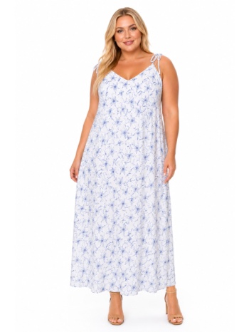 plus size φορεμα maxi τιραντε morena spain sh-92109-26dr