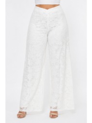 plus size παντελονα με δαντελα morena spain sh-41742-26tr