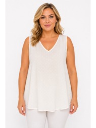 plus size μπλουζα αμανικη morena spain sh-31498-26bl