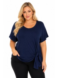 plus size μπλουζα κοντομανικη morena spain sh-31407-26bl
