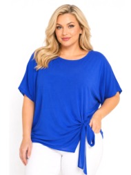 plus size μπλουζα κοντομανικη morena spain sh-31407-26bl